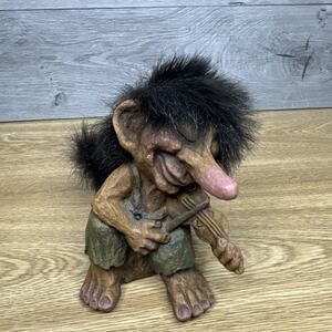 Original NyForm Troll Fiddler #245 w/ Booklet - Handmade in Norway